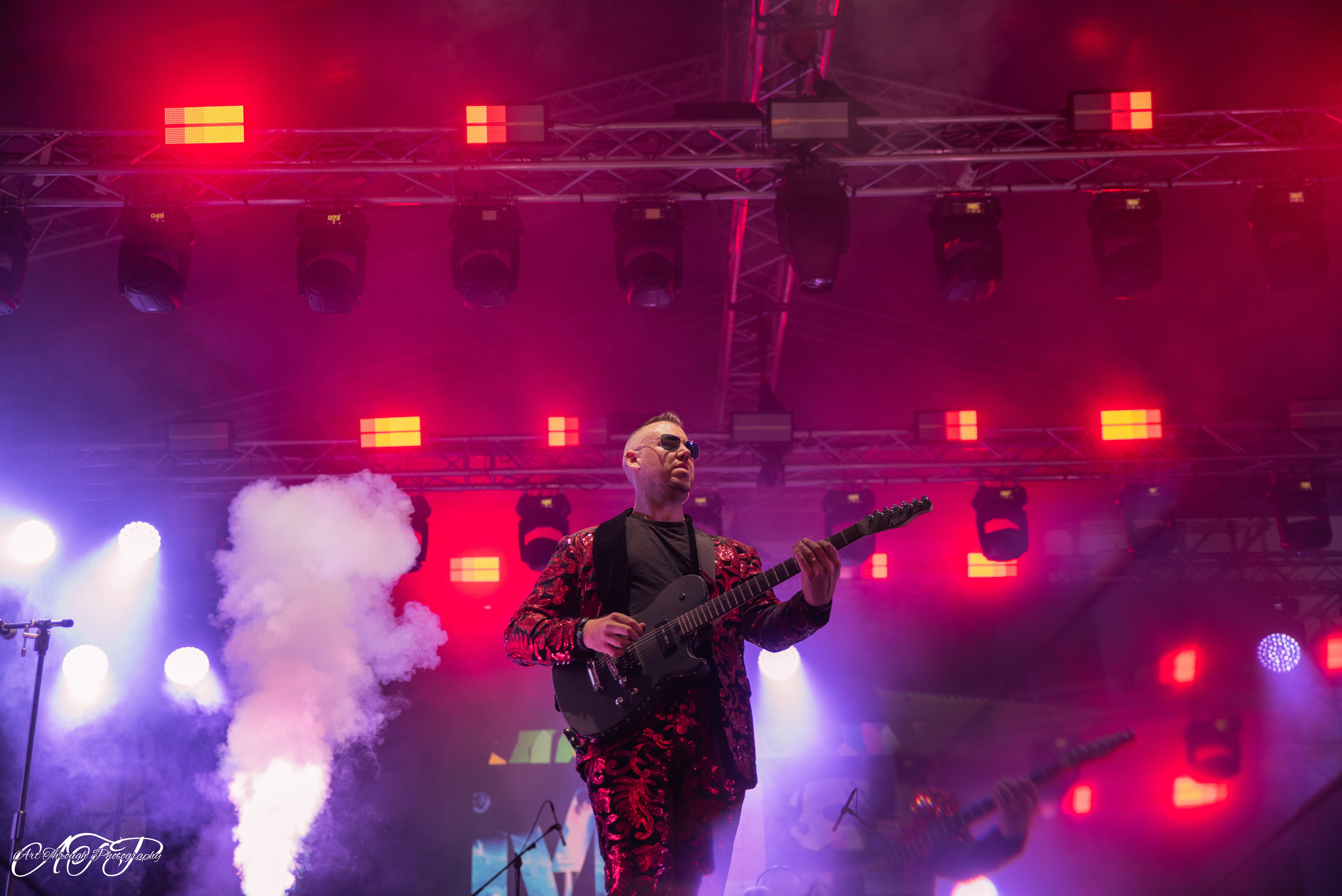 Muse tribute band at Larock Music Festival 2025 in Romania